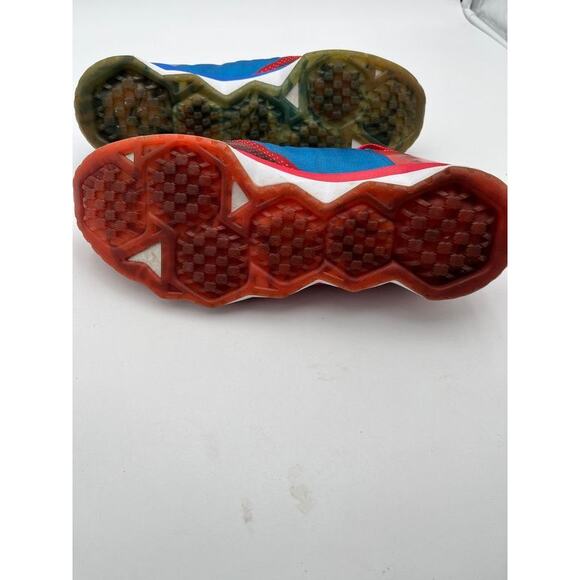 Nike CJ3 Flyweave Trainer Calvin Johnson 81 Men's 11 Red Blue 725231-600 - Picture 6 of 11